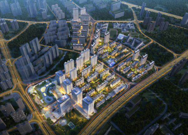 長沙紅星天鉑C、D地塊小區新裝配電工程